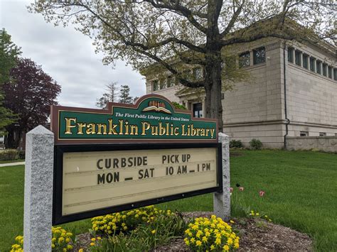 Franklin Matters Franklin Public Library Newsletter July 2020