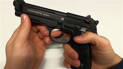 2019 Umarex Beretta Mod 92 A1 Co2 Blowback 45mm Bb Pistol Youtube