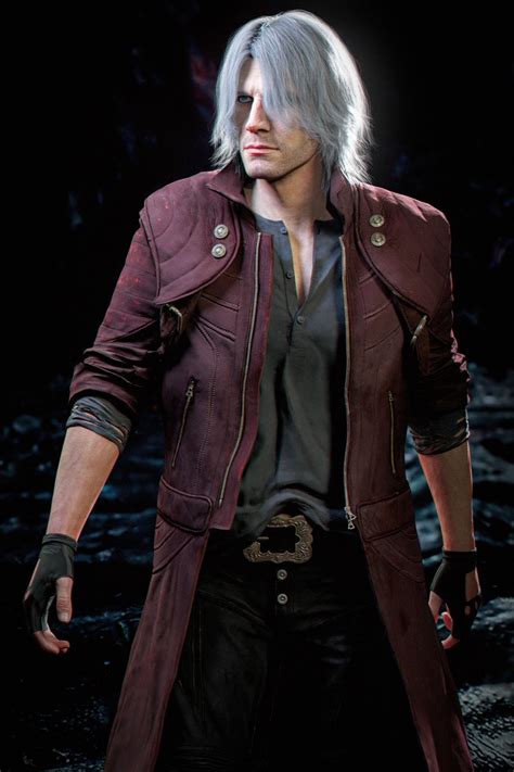 Devil May Cry 5 Dante Coat Dmc 5 Dante Leather Coat