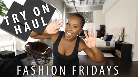 Fashion Fridays Try On Haul Theycallmemo Youtube