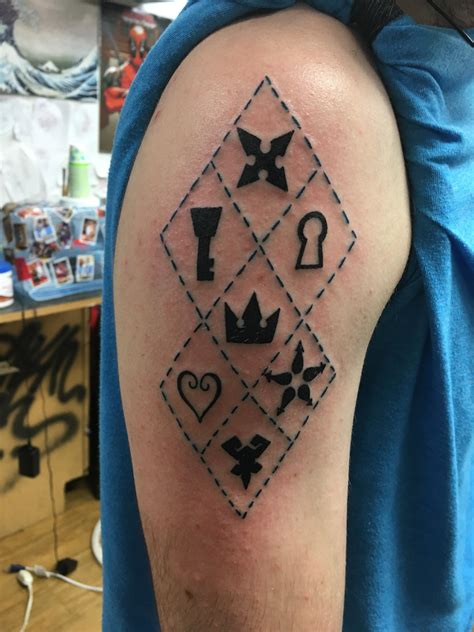 My New Kingdom Hearts Tattoo Media Kingdomhearts