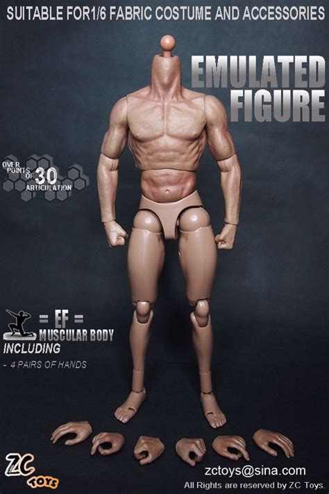 Your Favorite Merchandise Here Scale Male Muscular Body V M Action Figure Doll Fit Phicen