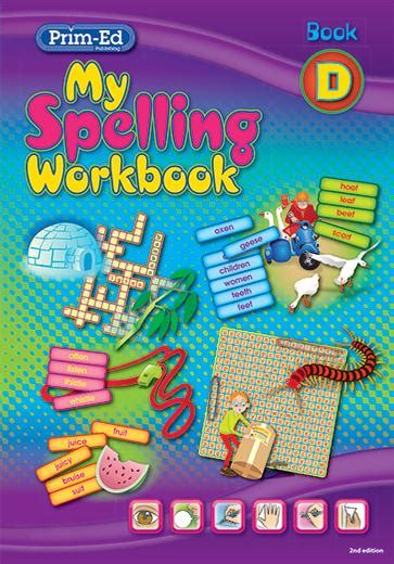 3rd Class Spellings Workbook My Spelling Workbook