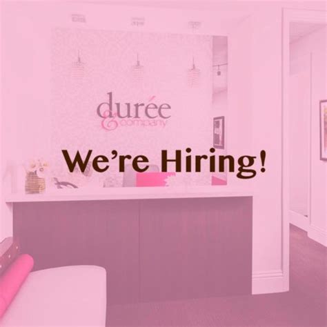 Dandco Is Hiring Do You Have What It Takes Durée And Company