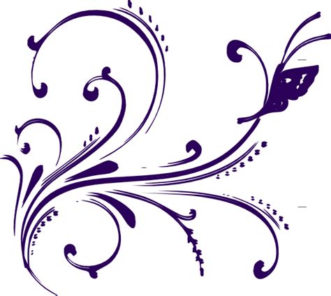 Purple Art Lines Free Abstract Vector Download Graphic On Clipart