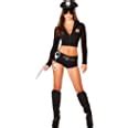 Amazon Ss Queen Women Police Costume Officer Uniform Deputy