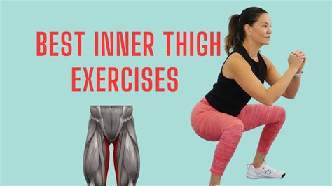 Best Inner Thigh Exercise Routine 5 Min No Repeat Youtube