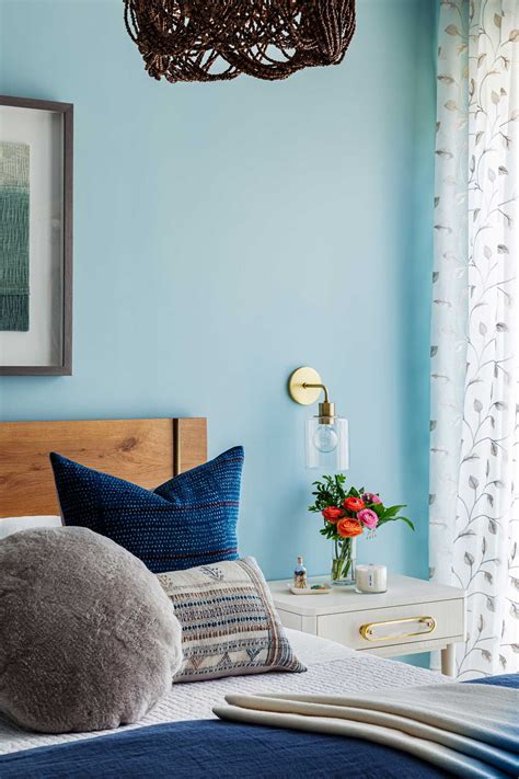 Get Inspired By This Relaxing Blue Bedroom Makeover Blue Bedroom Decor Blue Bedroom Walls