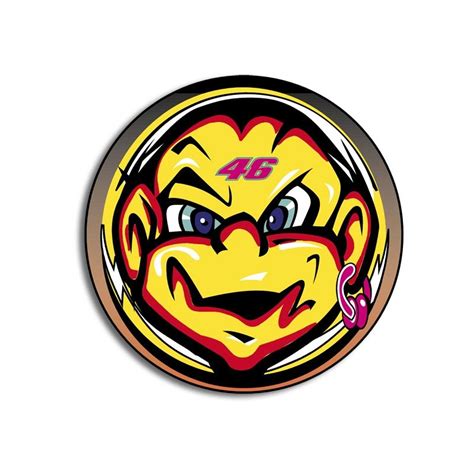 Valentino Rossi Monkey 46 Decal Rb Vr Mon 46