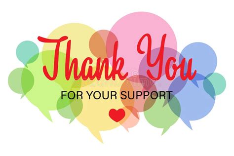 Support Thank You Your Stock Illustrations 214 Support Thank You Your