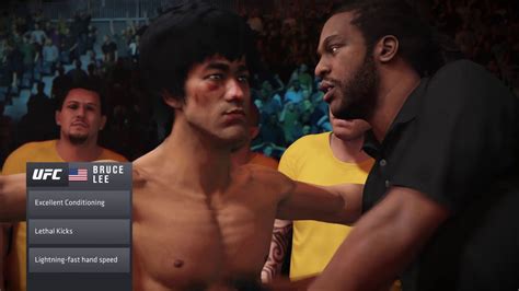 Ea Sports Ufc 3 Great Fight 4 Bruce Lee Youtube