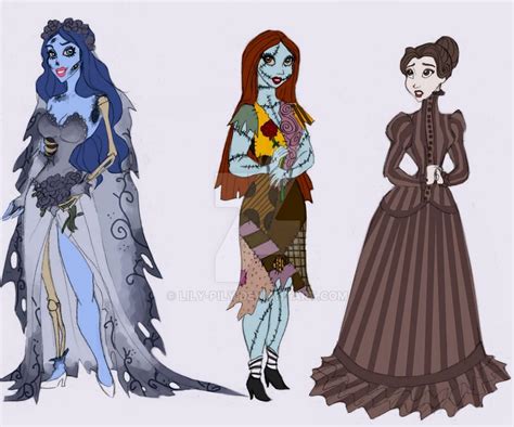 Tim Burton And Disney Style By Lily Pily On Deviantart