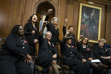 Democratic Women Wear Black To State Of The Union To Support Times Up
