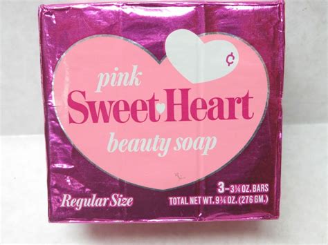 Pink Sweetheart Beauty Soap Beauty Soap Retro Beauty Vintage Cosmetics