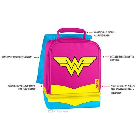 Wonder Woman Insulated Lunch Box