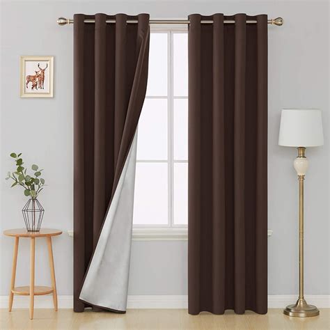 Deconovo Blackout Curtains Room Darkening Thermal Insulated Light