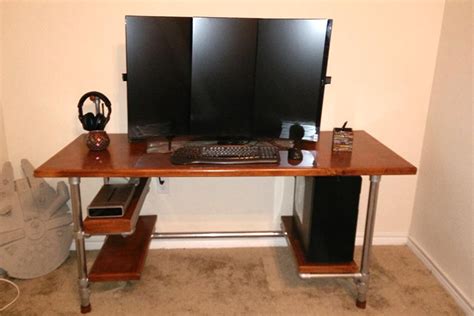 Build Your Own Diy Computer Gaming Desk Simplified Building Gaming