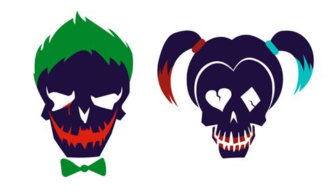 The Joker And Harley Quinn Skulls Joker And Harley Tattoo Harley Tattoos