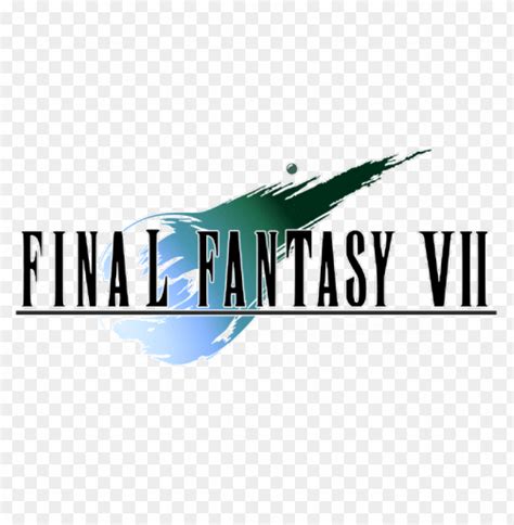 Ff7 Logo Png Final Fantasy 7 Png Transparent With Clear Background Id