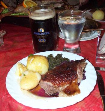 As evening falls, people gather round their televisions. Christmas goose | This Mama Cooks! On a Diet™