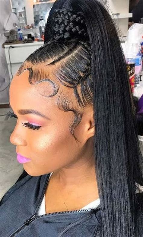 40 Ponytail Hairstyles For Black Women Hair Ponytail Styles High