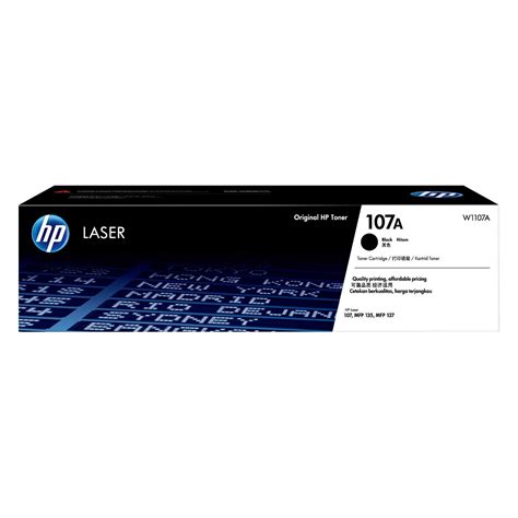 Replace the toner cartridge when the toner is low and print quality becomes unacceptable. HP 107A (W1107A) Toner Cartridge | OfficeMate