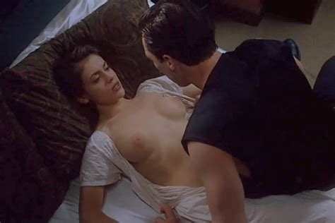 Alyssa Milano Nude Boobs And Sex In Embrace Of The Vampire