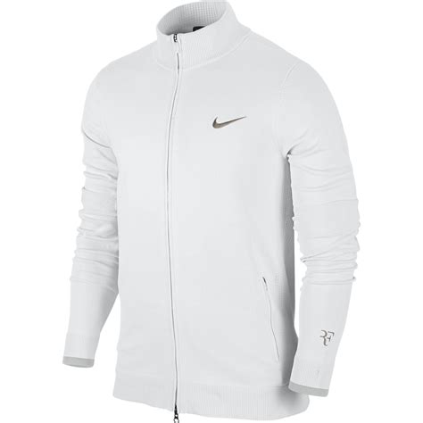 Nike Mens Premier Rf Cover Up Jacket Whitemetallic Zinc