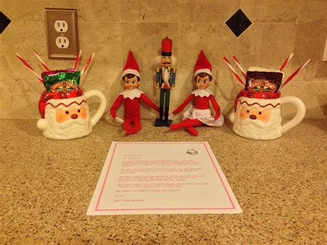 Elf On The Shelf First Night Back Hot Cocoa Holiday Ideas Holiday Decor Shelf Ideas