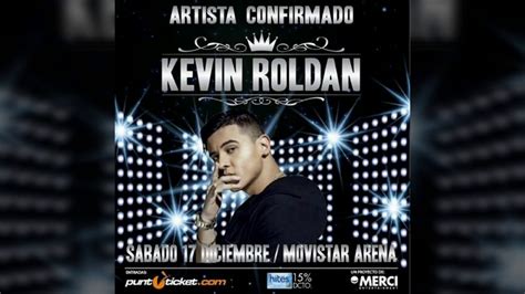 Kevin Roldan Concierto En Chile Youtube
