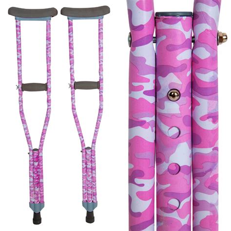Crutches For Kids Pink