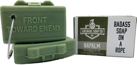 Grenade Soap Co Claymore Soap In Napalm Grenade Soap Co