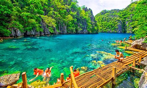 70 Fresh Water 30 Sea Water And 100 Stunning Kayangan Lake