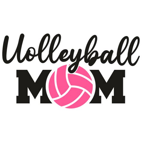 Silhouette Files Volleyball Mom Svg Svg Files For Cricut Volleyball Svg Volleyball Png