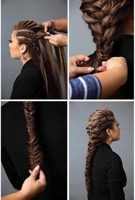 Use an elastic band to hold it in place. Quick and Easy Long Braided Hairstyles - HAIRSTYLES