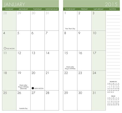 Pocket Calendar Printable Printable Calendar 2023