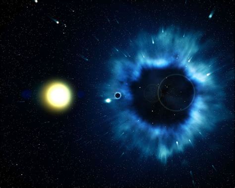 41 Hubble Telescope Black Hole Real Image