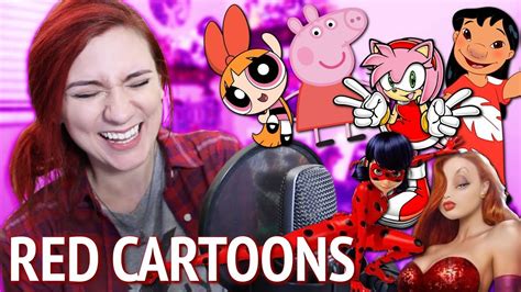 32 Cartoon Impressions Red Youtube
