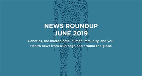 News Roundup June 2019 Wellnews