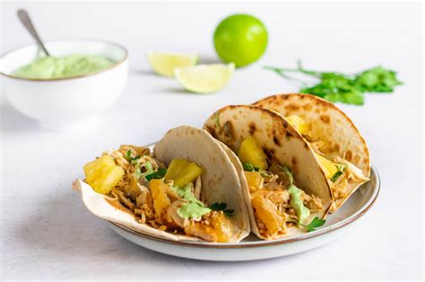 Tropische Tacos met Kip en Ananas recept