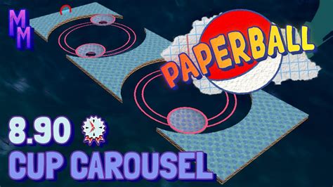 paperball cup carousel 8 90 [pb] youtube