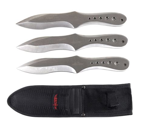Hibben Genx Large Pro Throwing Knife Triple Set Gh5029