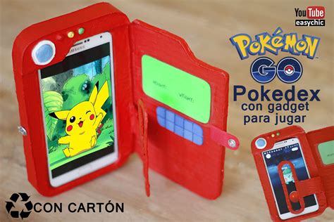 Funda Para Móvil O Celular De Pokedex Con Gadget Para Jugar A Pokemon Go Pokemongo Pokedex