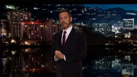 Watch Jimmy Kimmel Delivers Emotional Monologue