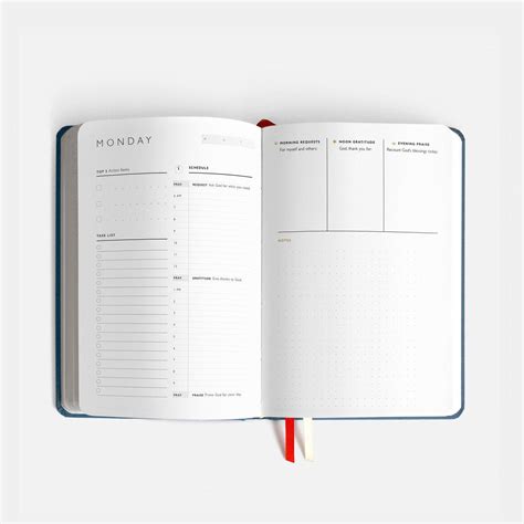 Faith And Focus 90 Day Undated Planner By Christian Planner Ocean
