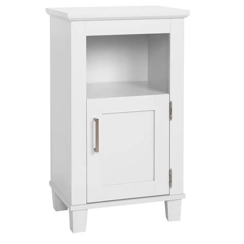 glacier bay shaker style 16 in w x 12 in d x 29 9 in h floor cabinet in white 5337wwhd the