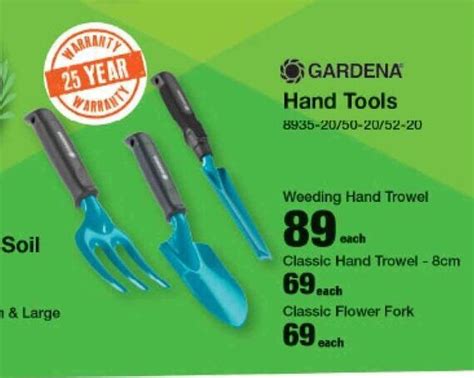 Gardena Hand Tools Weeding Hand Trowel Offer At Mica