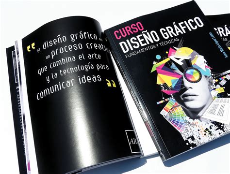 Book Cover Curso Diseno Grafico Fundamentos Y Tecnicas On Behance
