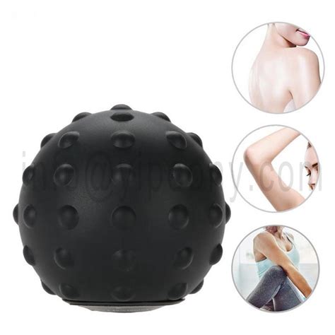 4 Speed High Intensity Vibrating Mini Electric Massage Ball For Fitness Muscle Pain Relief Massager