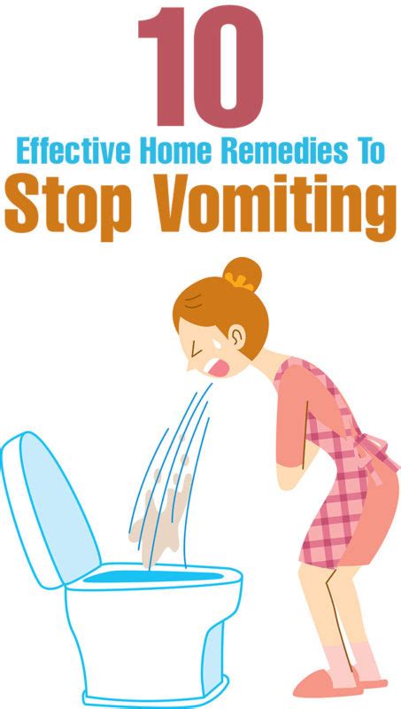 10 Effective Home Remedies To Stop Vomiting — Info You Should Know
